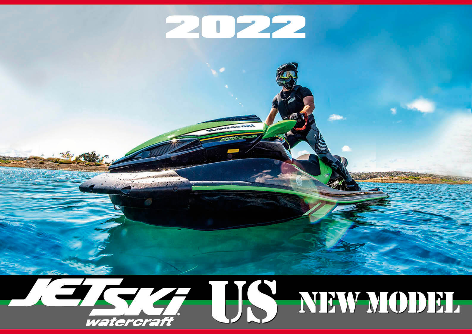 【ジェットスキー・ニューモデル】　Kawasaki (カワサキ)の「2022年モデル」がアメリカで発表されました！（水上バイク）
